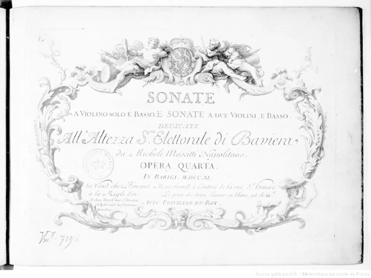 14 Sonatas, Op.4 - Page 1