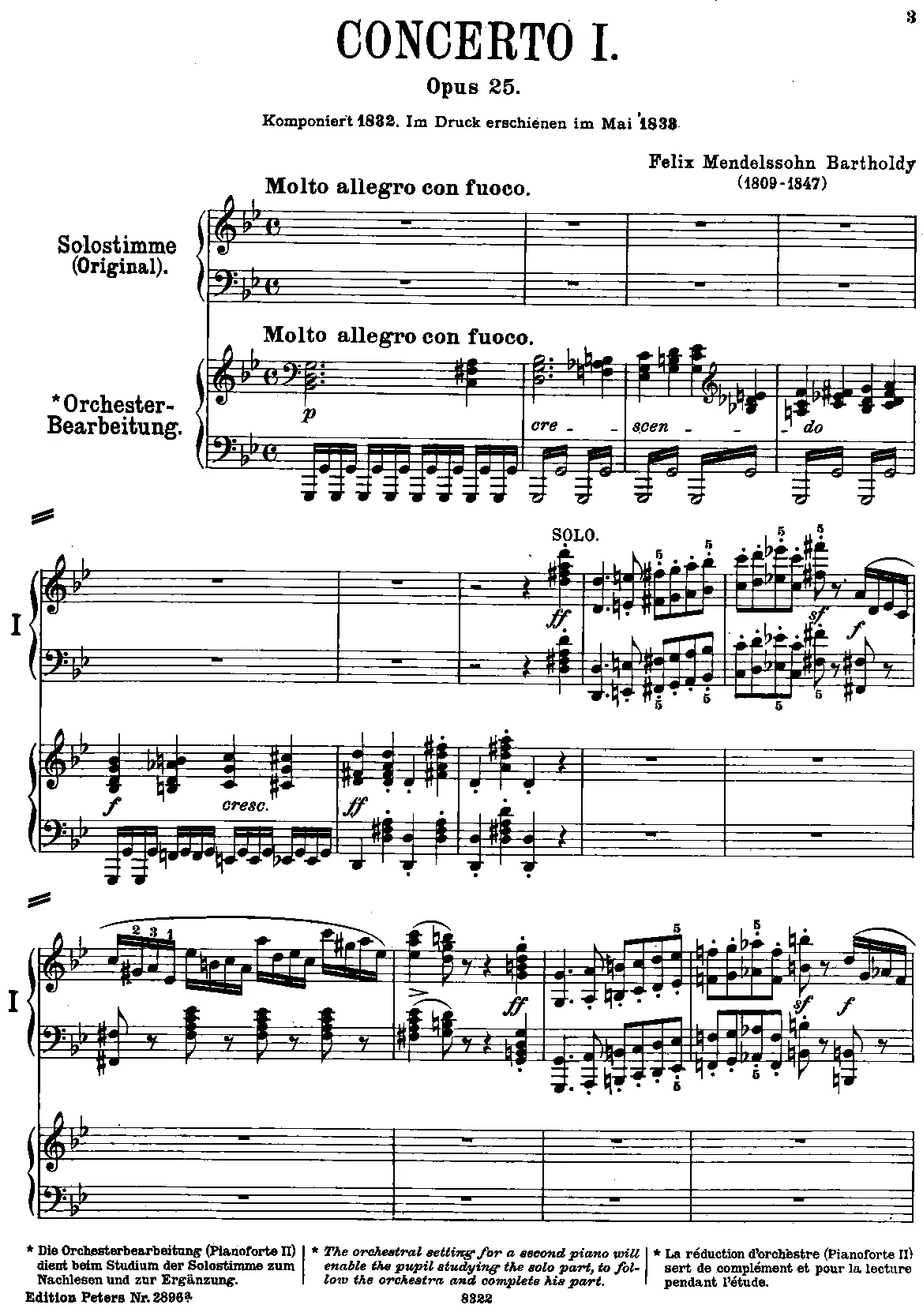 Piano Concerto No.1 - Page 1