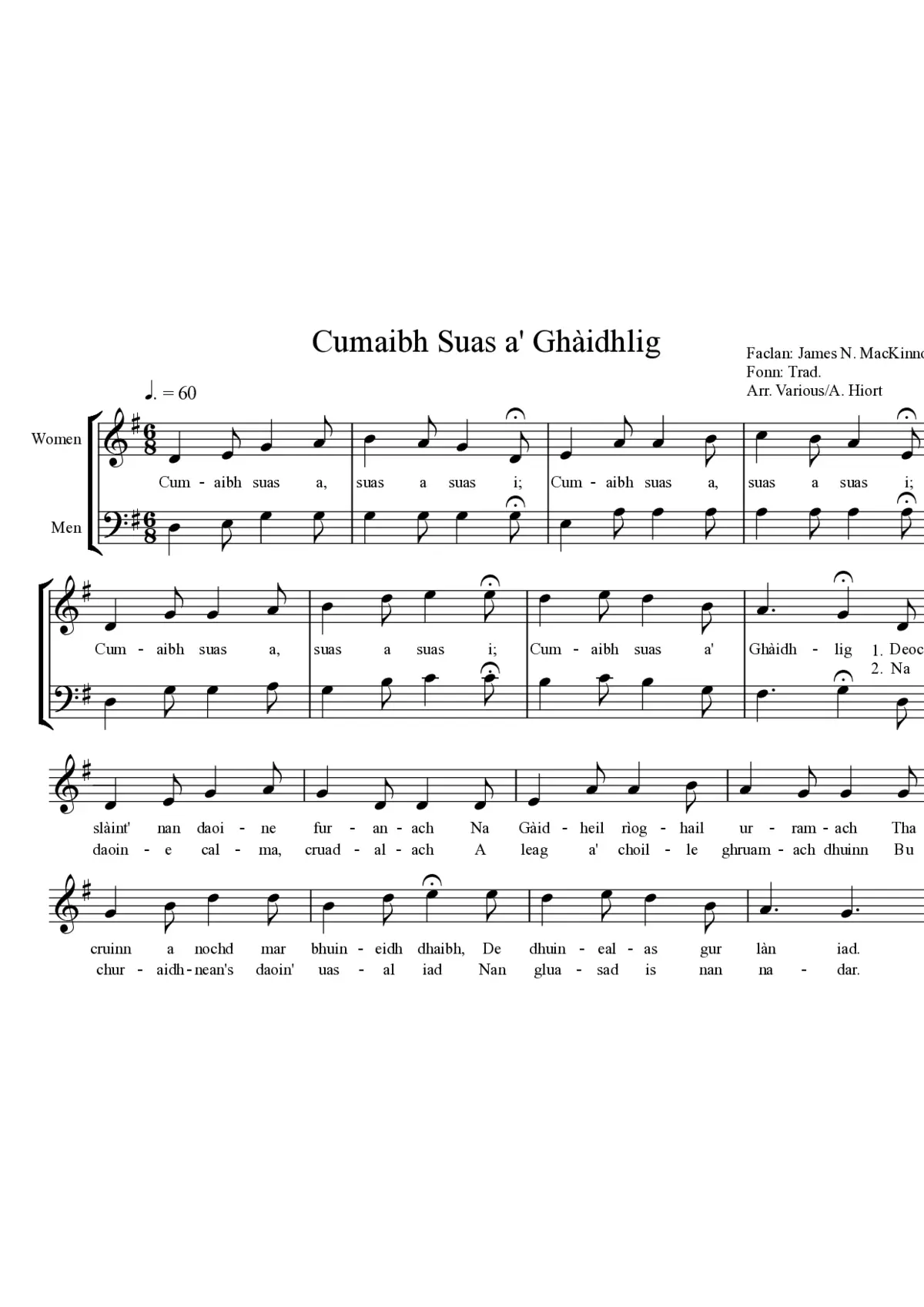 Cumaibh suas a Ghàidhlig - Page 1