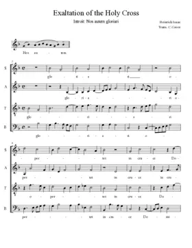 Nos autem gloriari (Introit, Book 2)