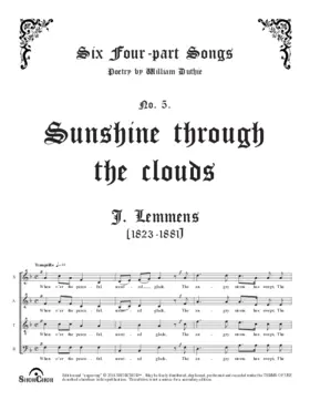 Sunshine through the clouds