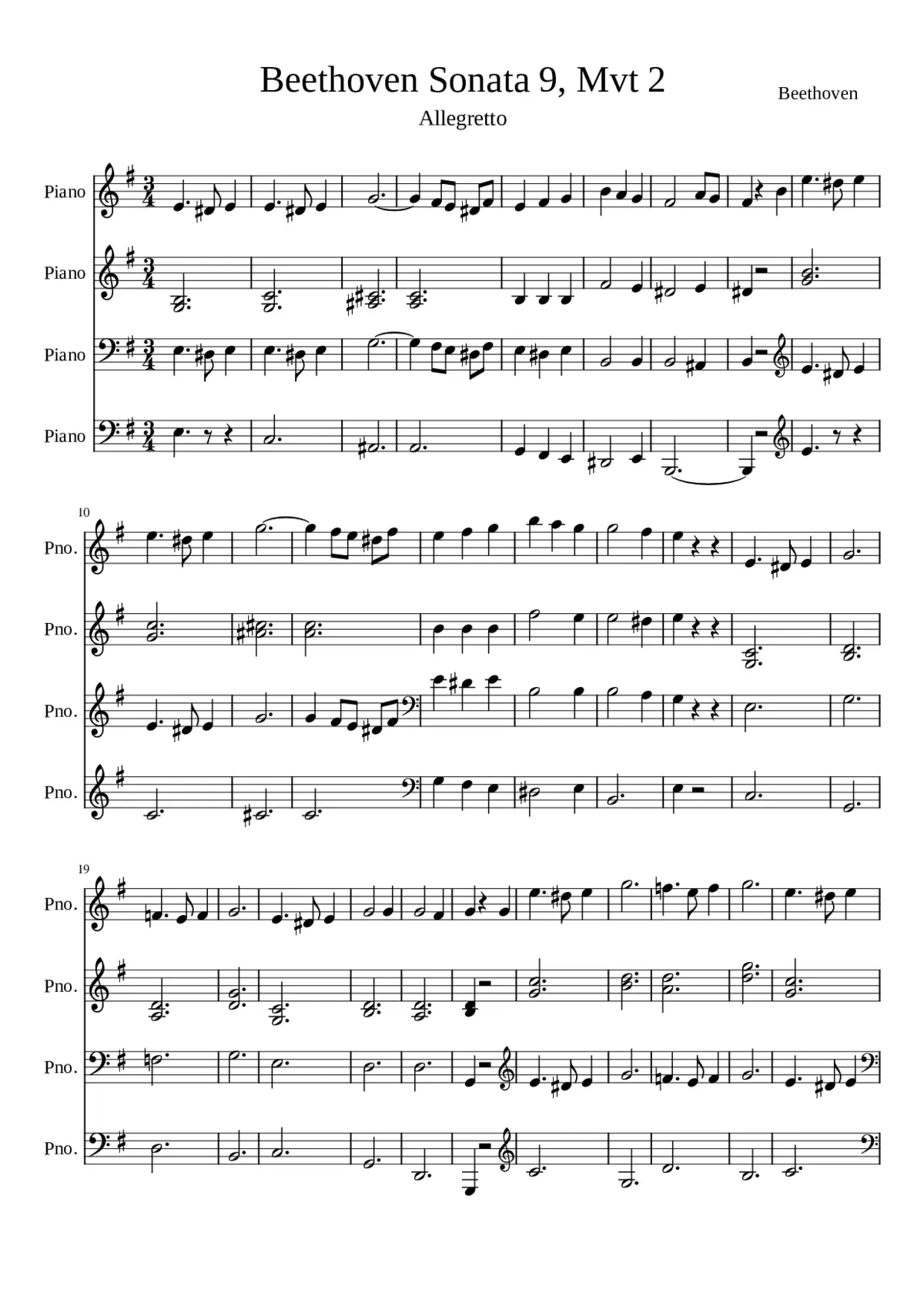 Violin Sonata No.9 Op.47 - Page 1