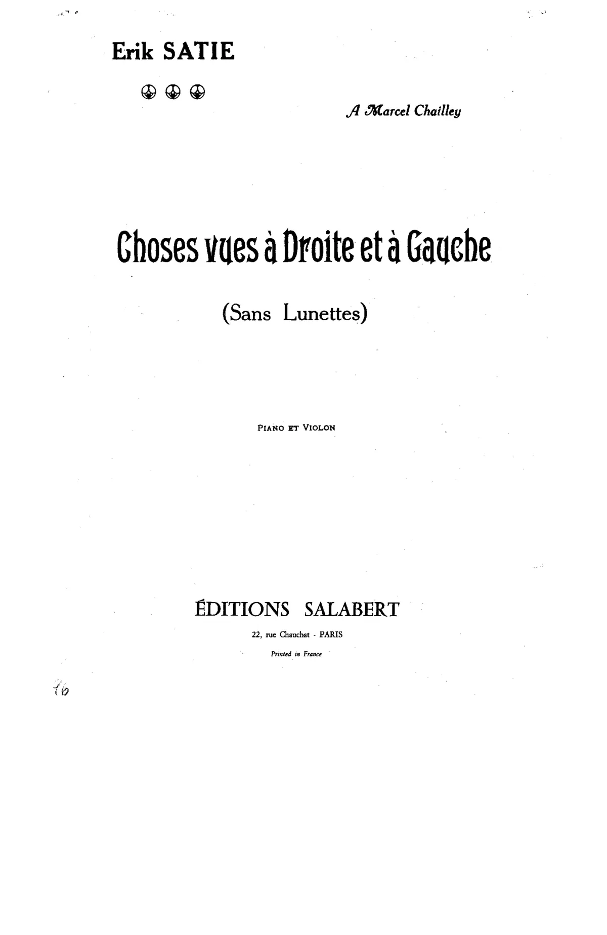 Choses vues à droite et à gauche (sans lunettes) - Page 1