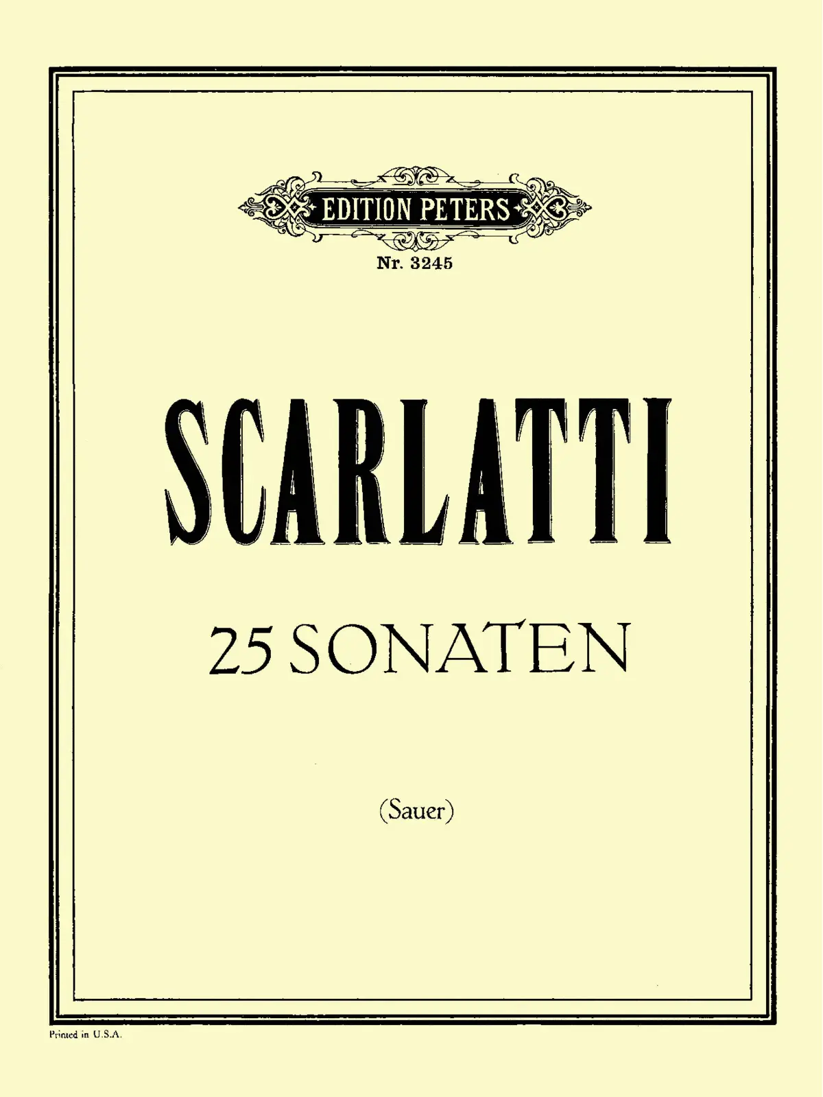 25 Sonaten - Page 1