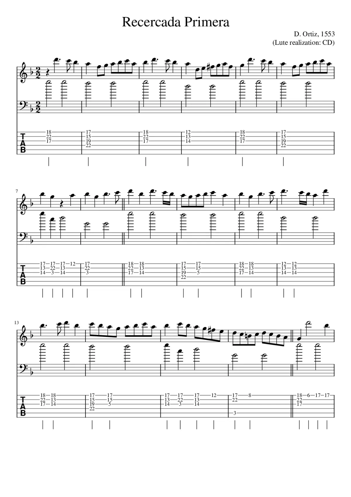 Recercada Primera - Page 1