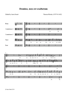 Domine, non est exaltatum