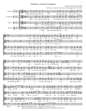 Chantons, sonnons trompetes