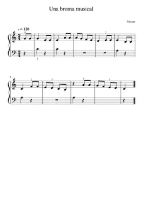 Una broma musical - Mozart