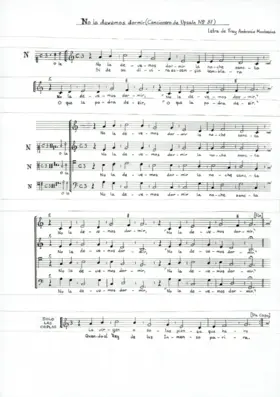 No la devemos dormir