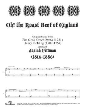 Oh! the Roast Beef of England