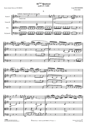 String Quartet in F minor