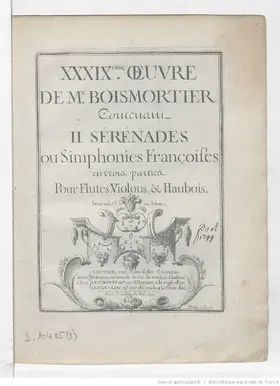 2 sérénades en trois parties