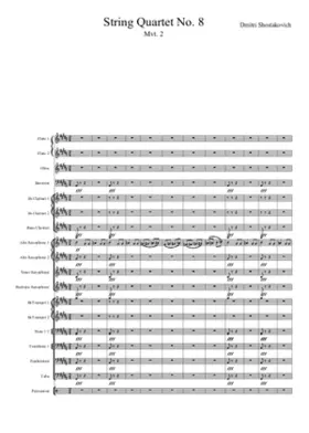 String Quartet No 8 op.110