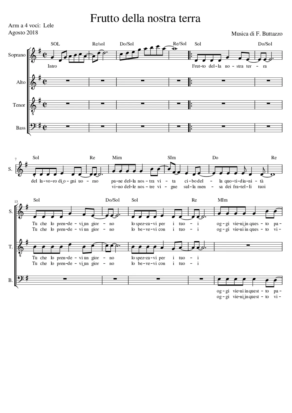 frutto della nostra terra - Page 1