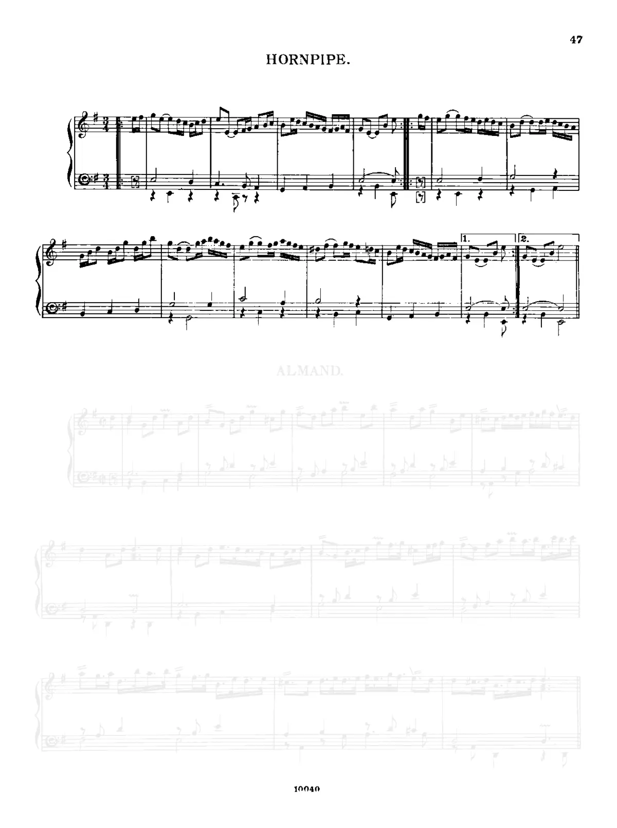 Hornpipe in E minor - Page 1