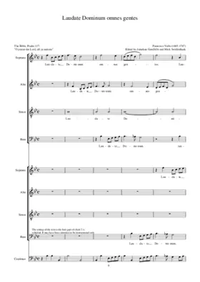 Laudate Dominum omnes gentes