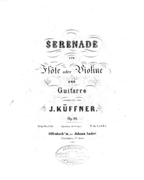 Serenade for Flute, Violin and Guitar