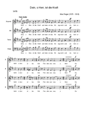 Thine, O Lord, is the power