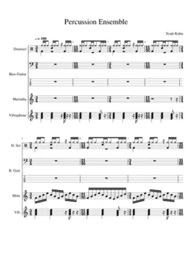 Percussion Ensemble WIP