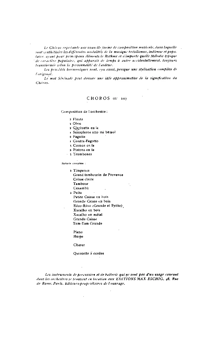 Chôros No.10 - Page 1