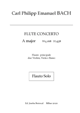 Flute Concerto in A major
