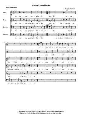 Victimae paschali laudes