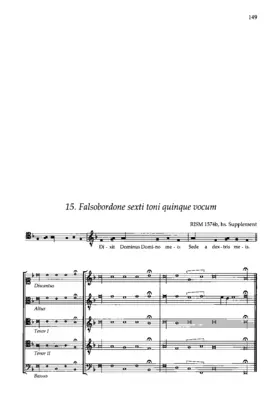 Falsobordone sexti toni quinque vocum