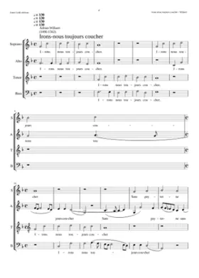 Irons-nous toujours coucher