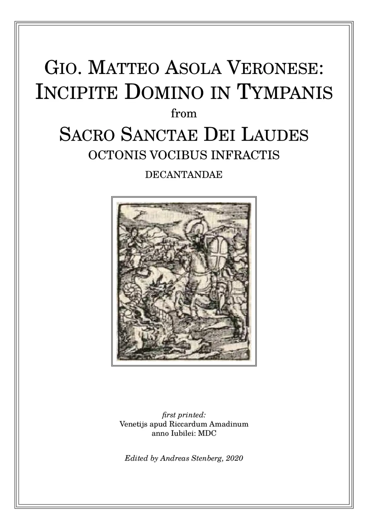 Incipite Domino in tympanis - Page 1