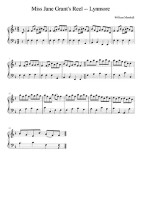 Miss Jane Grant's Reel -- Lynmore