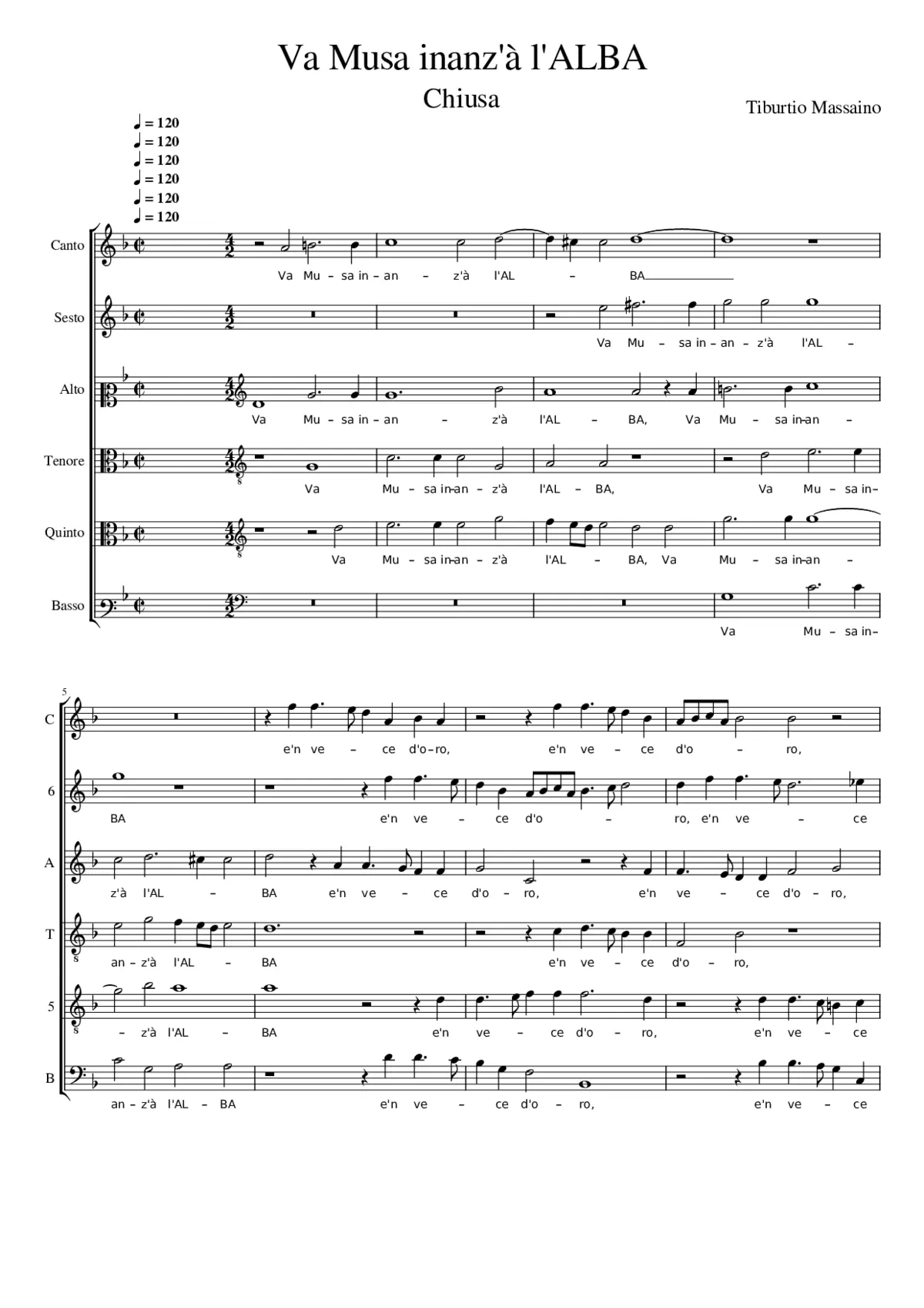 Va Musa inanz'à l'ALBA - Page 1