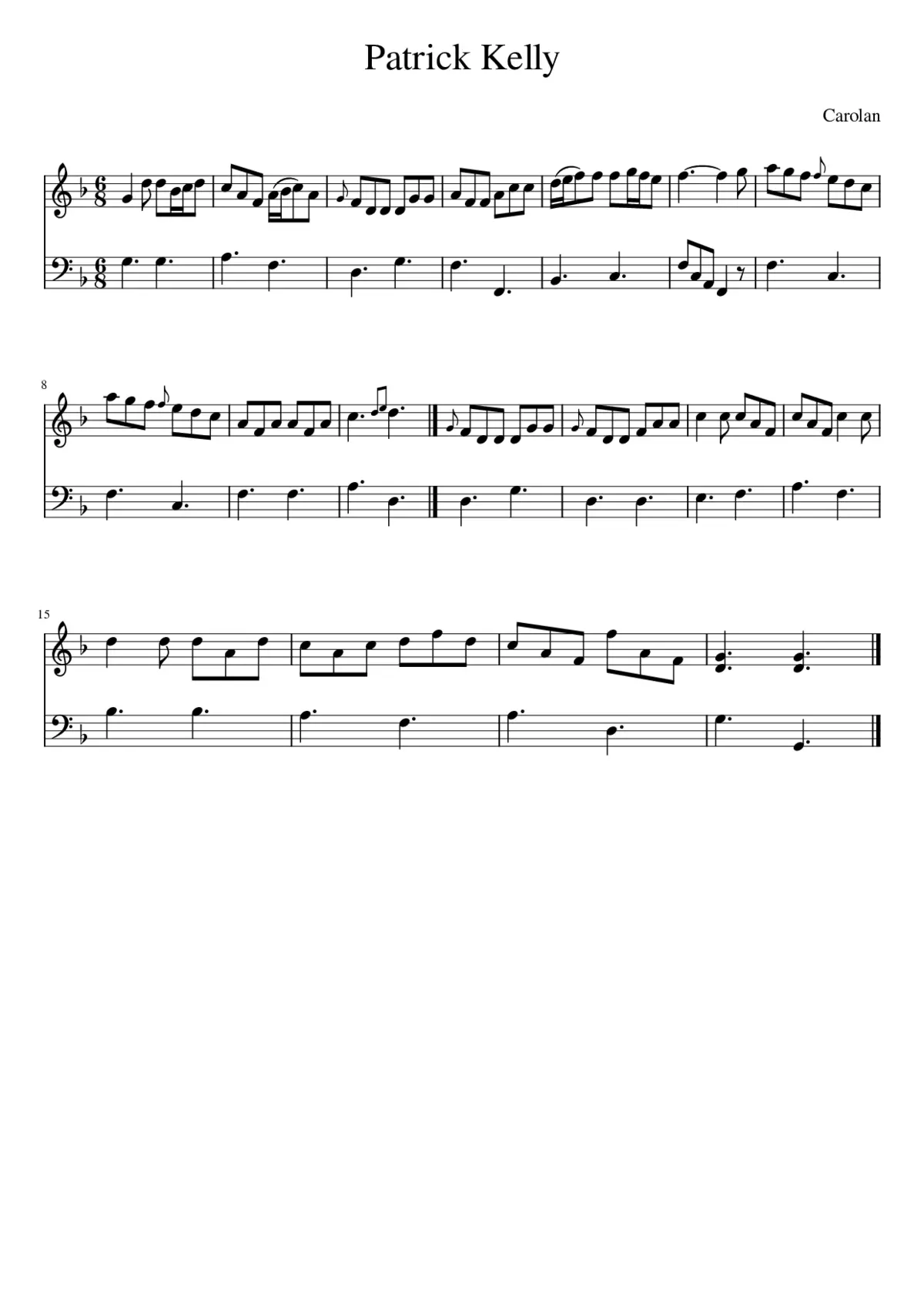 Patrick Kelly - Page 1