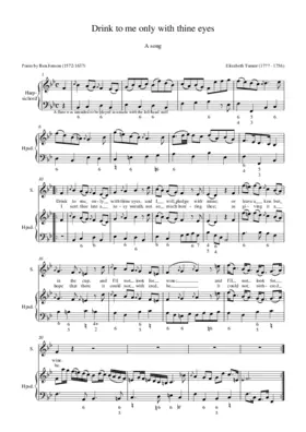 Drink to me only with thine eyes