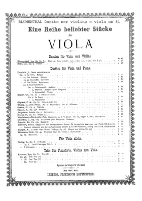 3 Grand Concertant Duos for Violin and Viola