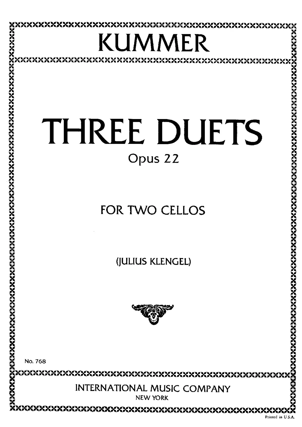 3 Cello Duets - Page 1