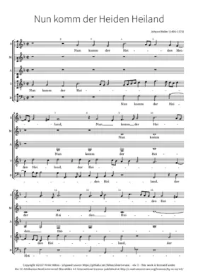 Nun komm der Heiden Heiland