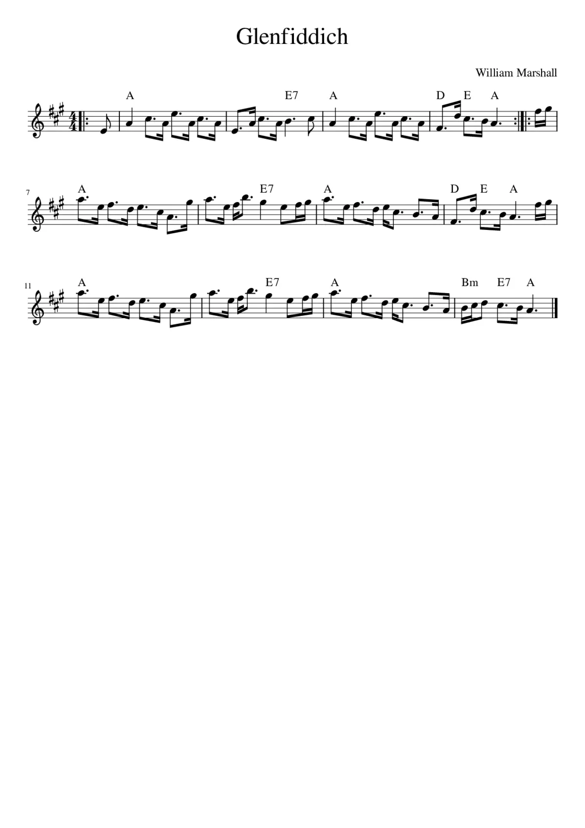 Glenfiddich - Page 1