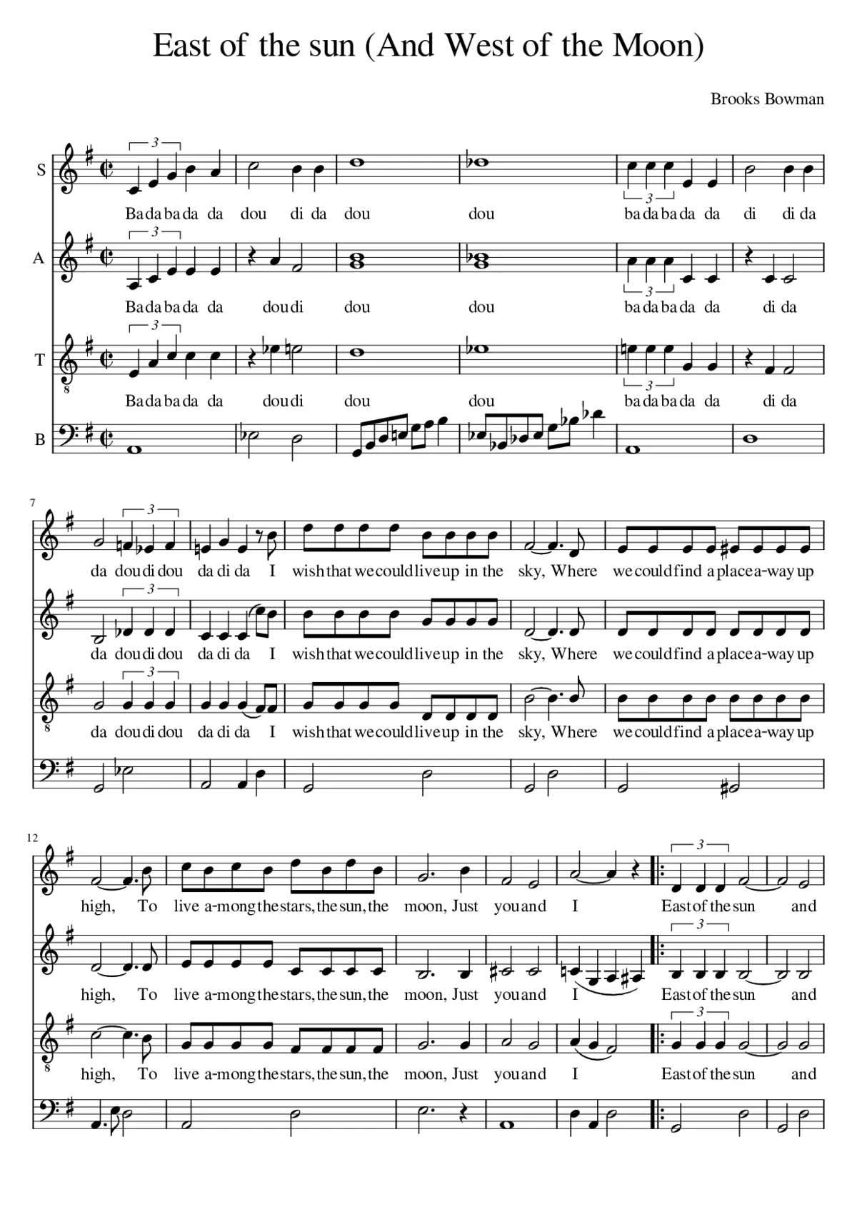 East of the sun - Page 1