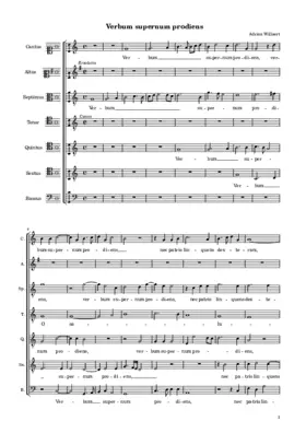 Verbum supernum prodiens