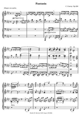 Fantasy for Piano 4-Hands