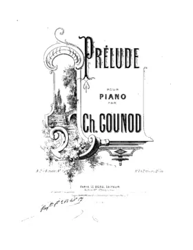 Prélude pour piano