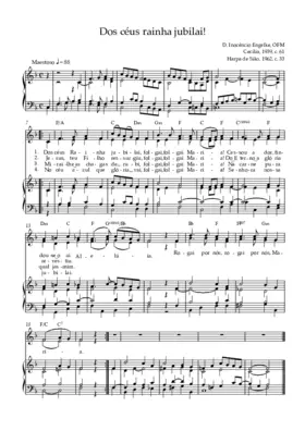 Dos céus Rainha, jubilai