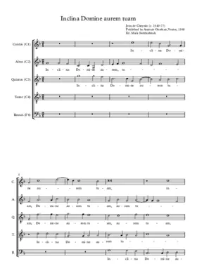 Inclina Domine aurem tuam