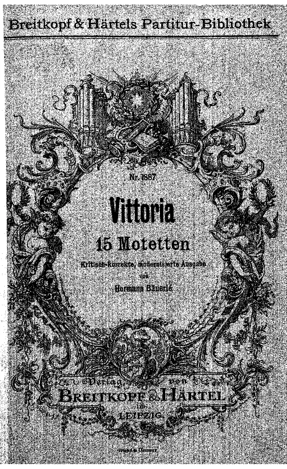 15 Motetten - Page 1