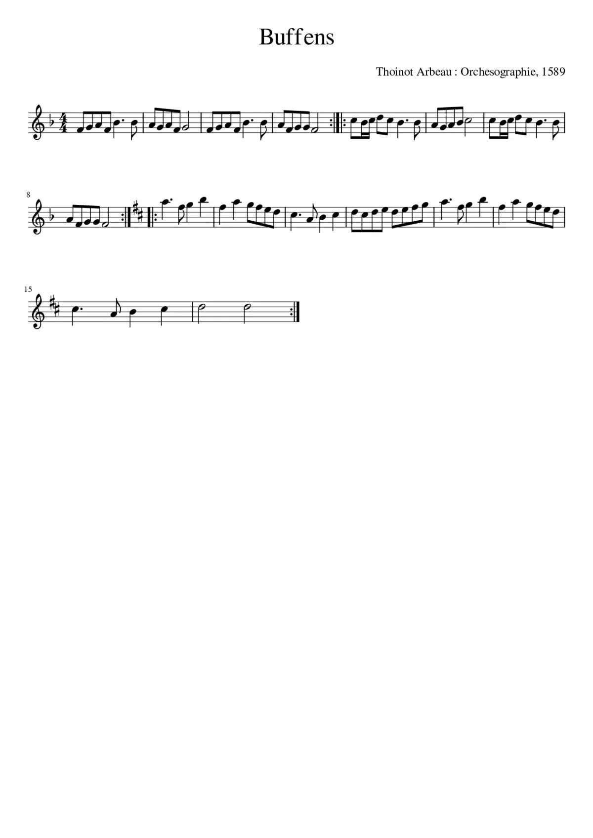 Buffens - Page 1