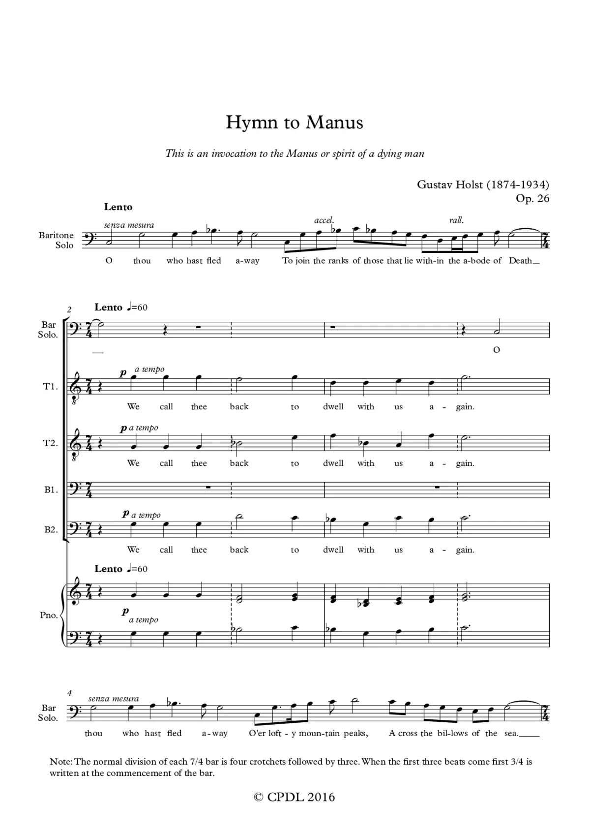 Hymn to Manas - Page 1