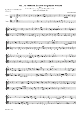 Fantasia duarum & quatuor vocum