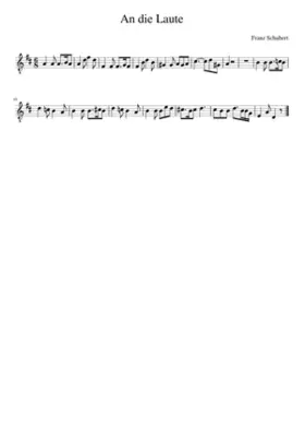 An die Laute