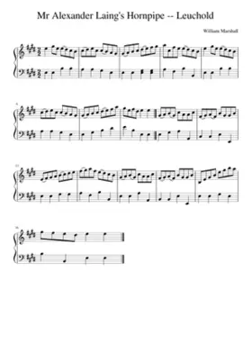 Mr Alexander Laing's Hornpipe -- Leuchold