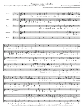 Praeparate corda vestra